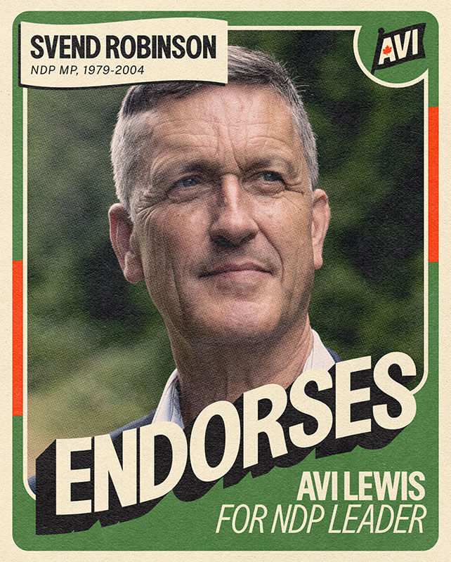 Svend Robinson - NDP MP, 1979-2004